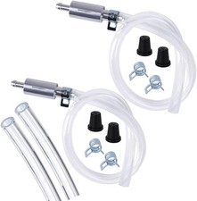2 Pcs Brake Bleeder Hose One Way Check Valve Brake Bleeder Valve With Nozzle Cap 2 Pcs Brake Bleeder Hose One Way Check Valve Brake Bleeder Valve With Nozzle Cap