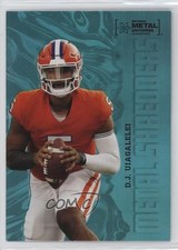 2022 Skybox Metal Universe Champions Shredders Aqua DJ Uiagalelei #108 1dl8