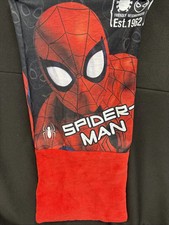 Spiderman Kids Neck Gator/Warmer Fabric Top W/Red Fleece For warmth One Size