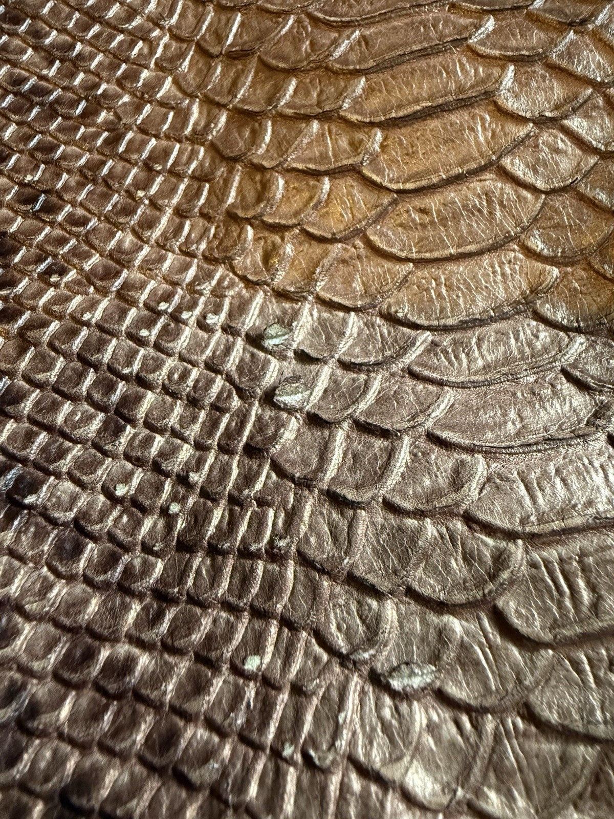 Coach Bleecker LE Python Embossed Shoulder Bag 12… - image 9