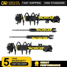 Front Monroe OE Strut & Rear Shock For 2012-2014 Hyundai Sonata 2.0L Turbo 2.4L