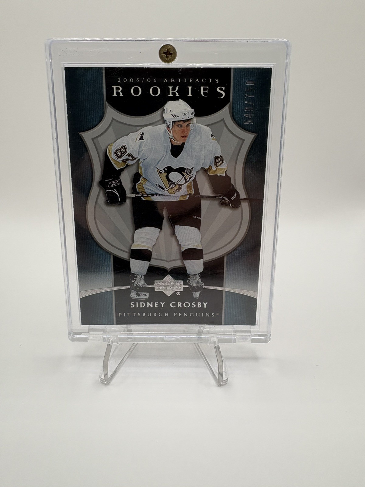 2005-06 Sidney Crosby UD Artifacts #224 Rookie RC 549/750