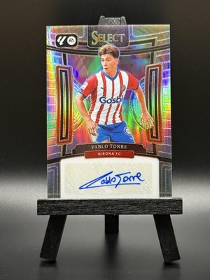 PABLO TORRE 2023-24 Panini Select La Liga Signatures Prizm Auto #S-PT