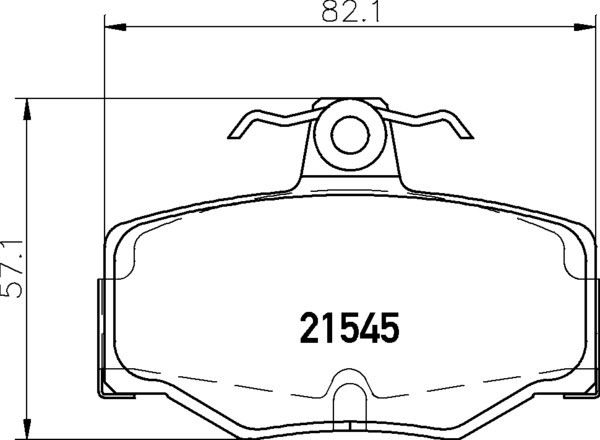 Brake Pads Set Rear Mintex MDB1489 440603F025 440603F085 440603FD85 4406070J25 - Image 4