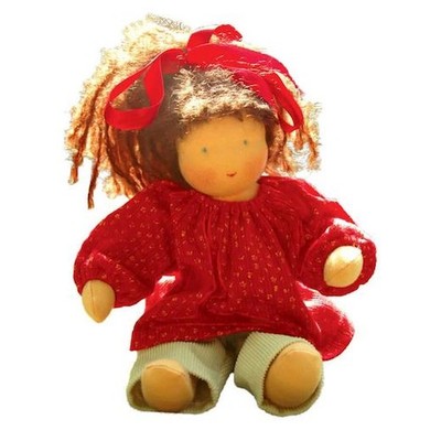 De Witte Engel 30 cm Filz Puppen-Set - Tessa