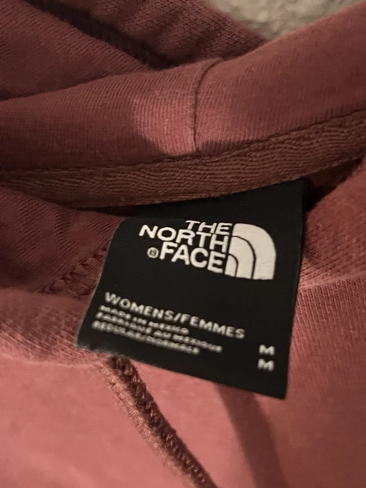 Sudadera con Capucha Pullover para Mujer The North Face Rosa Logo Informal Ropa Activa Med Foto 3 de 3