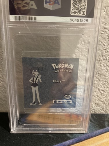 PSA 10 - Pop. 15 - 1999 Sticker Misty ArtBox Series 1 Bikini Waifu Prism #PR38 - Picture 4 of 5