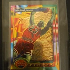 Topps Finest - Michael Jordan Chicago Bulls #33 Refractor Basketball Card