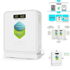UMI Step Down Transformer 220v 110v 1600W Use Europe Appliances In US LX-1600 SD