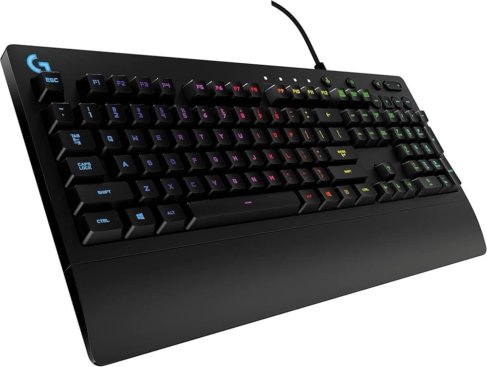 Logitech G213 Prodigy Gaming Keyboard Wired RGB Backlit Palm
