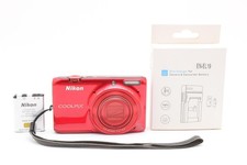 Nikon COOLPIX S6500 16.0MP Digital Camera - Red w/Battery Exc   Japan 871