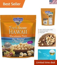 Macadamia Nuts | Dry Roasted Macadamia Nuts 24 OZ 1 Pack -  Roasted Nuts with...