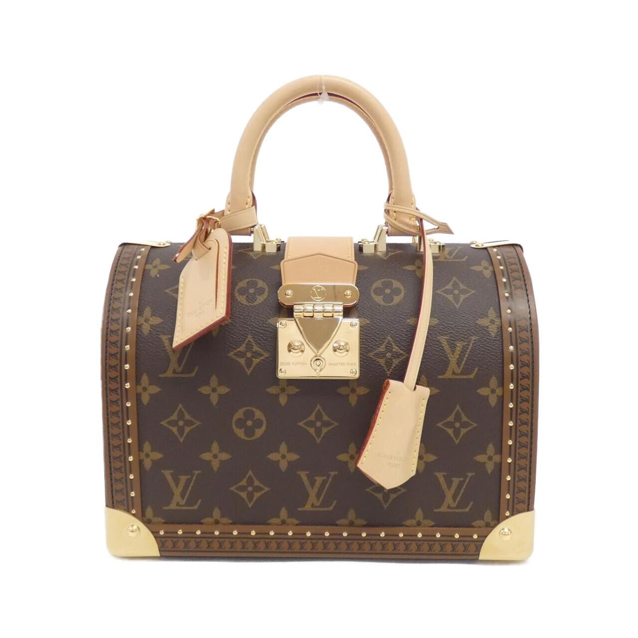 Authentic LOUIS VUITTON Monogram Speedy Trunk M10287 Bag  #260-007-112-8986