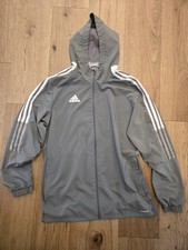 Mens Adidas Light Wind Breaker Medium M Grey