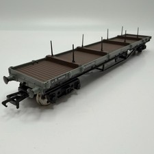 Bachmann 33-856 - 30 Tonne Bogie Bolster Wagon BR - Grey - Boxed