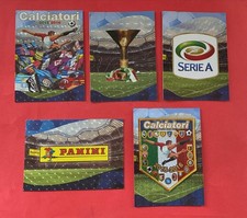 5 CARTOLINA CALCIATORI PANINI 2015-16 AUTHENTIC- LOGO - COPPA  P 5/5