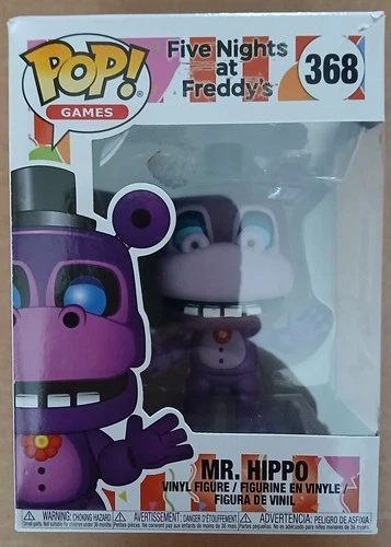 Funko POP! Games Five Nights at Freddy's Mr. Hippo #368 Vinyl Figure