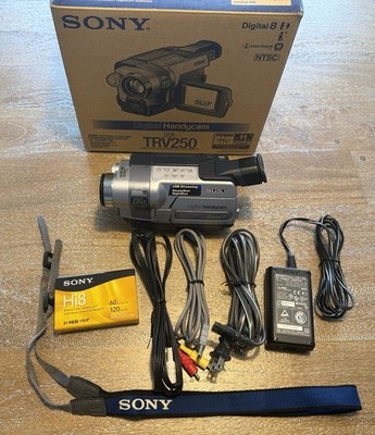 Sony Handycam DCR-TRV250  Digital 8 Camcorder 700x Digital Zoom With Nightshot
