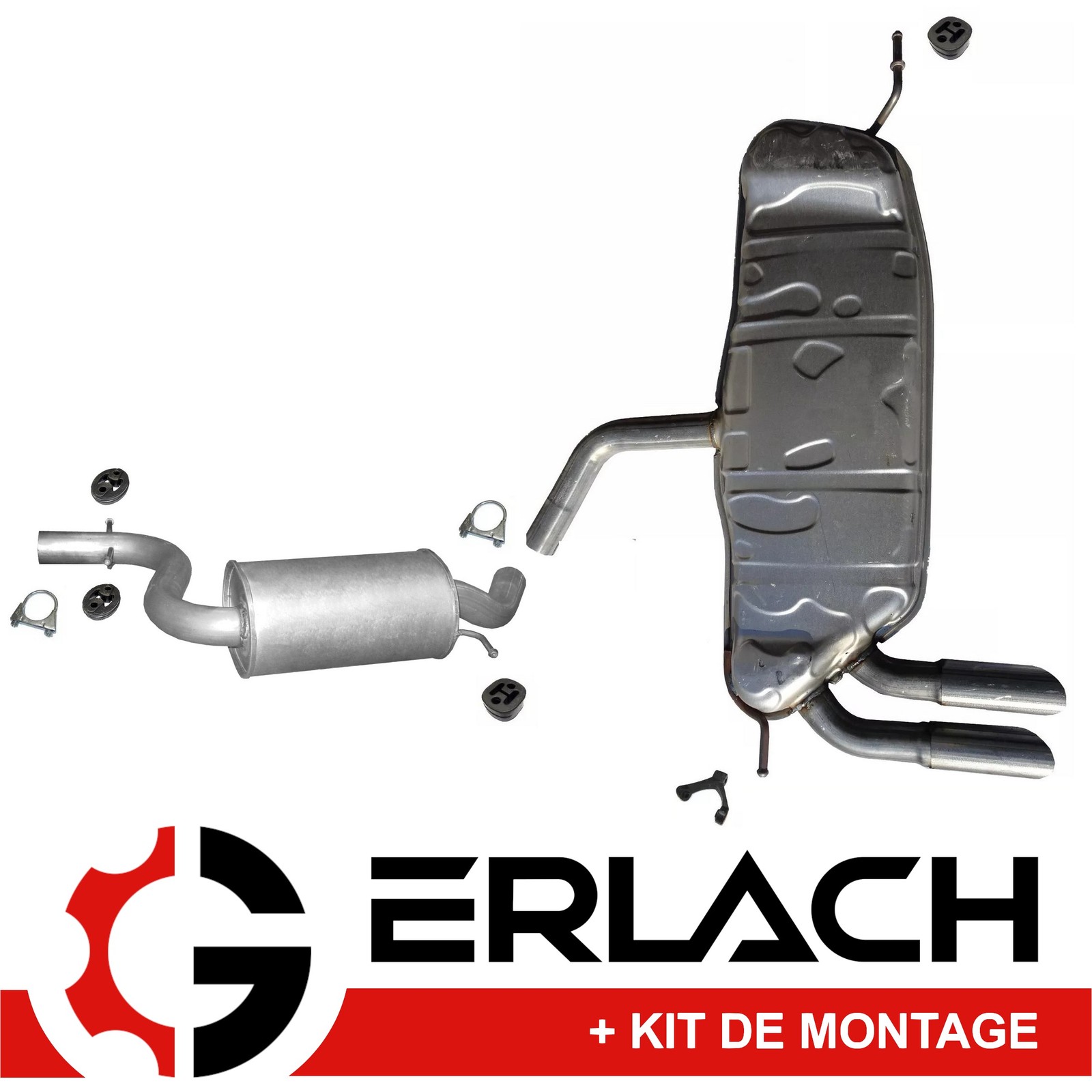 Echappement silencieux Skoda Yeti 1.4 TSI résout bruit et rouille de la ligne 9609