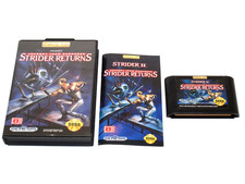 Strider Retourne Sega Game Gear PAL Cartouche Et Manuel Envoi