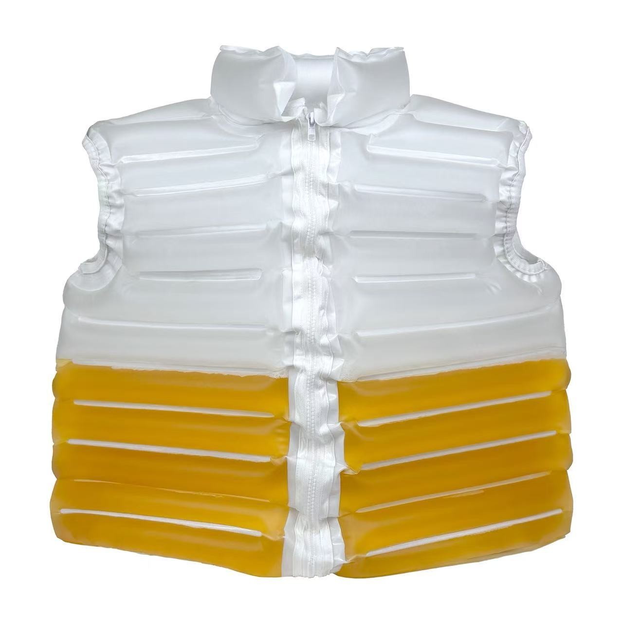 Transparent Beer-Filled Jacket Coat Vest For Pools Beer Festival Hot ...