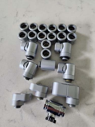 EKWB EK-Quantum Torgue 14mm fittings, 27 total