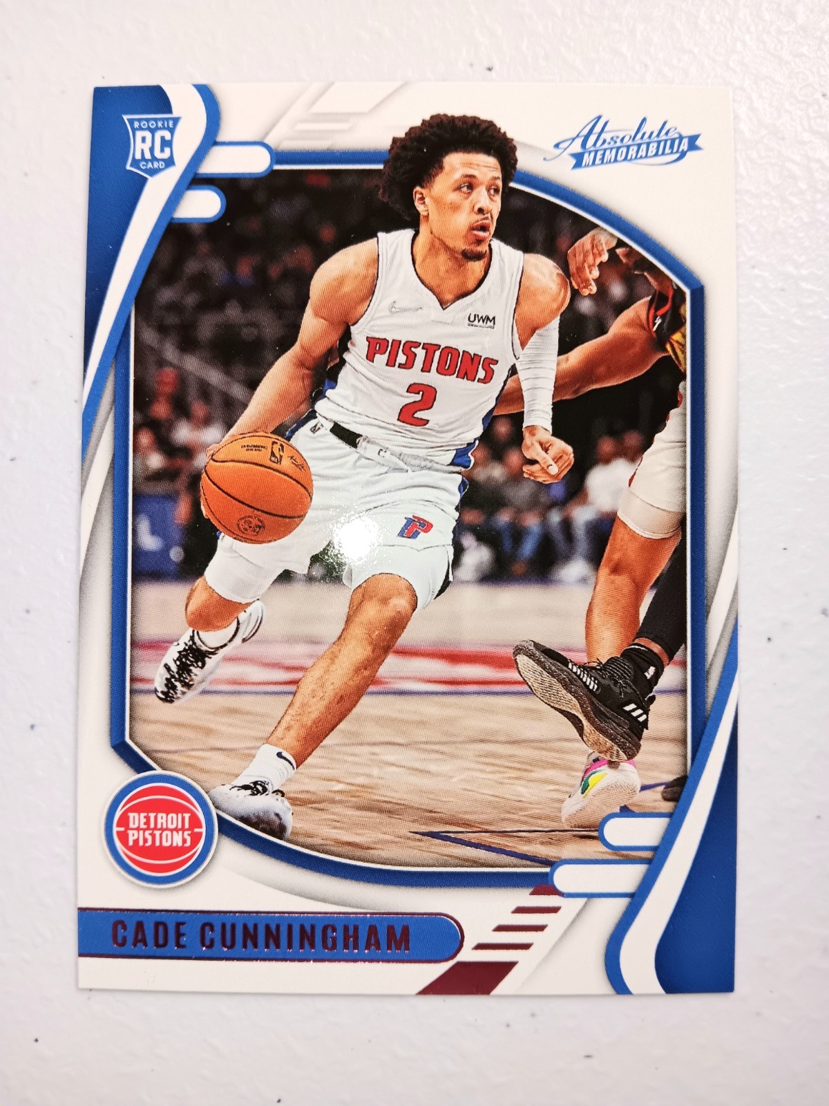 2021-22 Panini Chronicles Absolute Cade Cunningham RC PINK #214 Detroit Pistons!