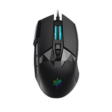 MOJO Pro Performance Silent Gaming Mouse - Wired Mouse with 9 Programmable Bu...