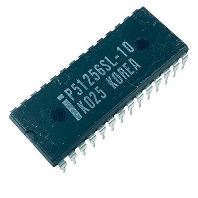 [4pcs] P51256SL-10 SRAM 256kB 100ns DIP28 USED