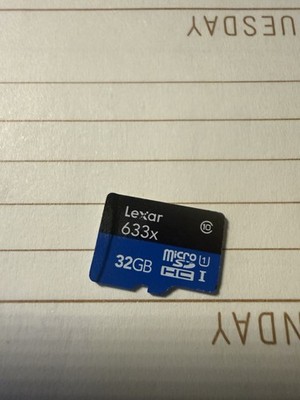 Lexar High-Performance 633x microSDHC UHS-I Card 32GB