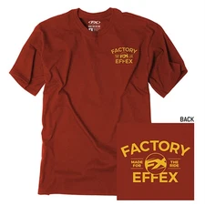 Factory Effex FX Virtue T-Shirt Cardinal, Medium 24-87722