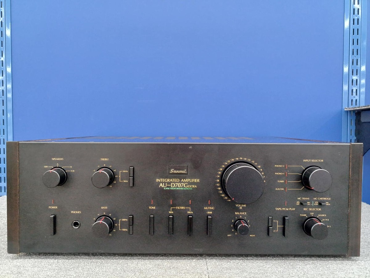 SANSUI AU-D707G EXTRA オーバーホール済 プリメインアンプ 【公式通販】