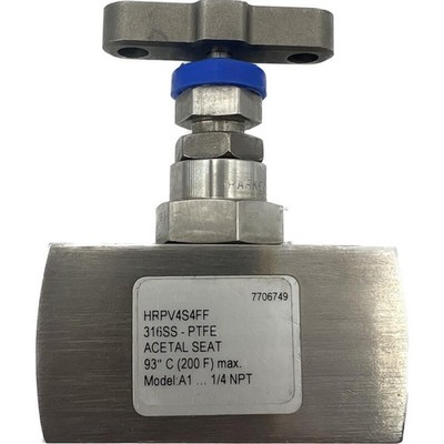 Hochdruckventil 93°C (200F) Max Modell A1 1/4 NPT PARKER HRPV4S4FF