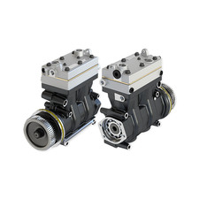 Air Brake Compressor with Gear for Paccar / 1674080 / 1883112 / 2020644