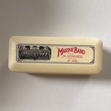HOHNER Marine Band 1896/20 Diatonic Harmonica Key C with Case