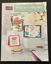 Stampin' Up Idea Book  Catalog 2017 - 2018 Stamping Card Making Techniques