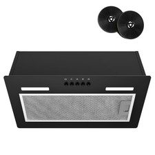 FIREGAS 52cm Integrated Cooker Hood Built In Extractor Fan with 350m³/h