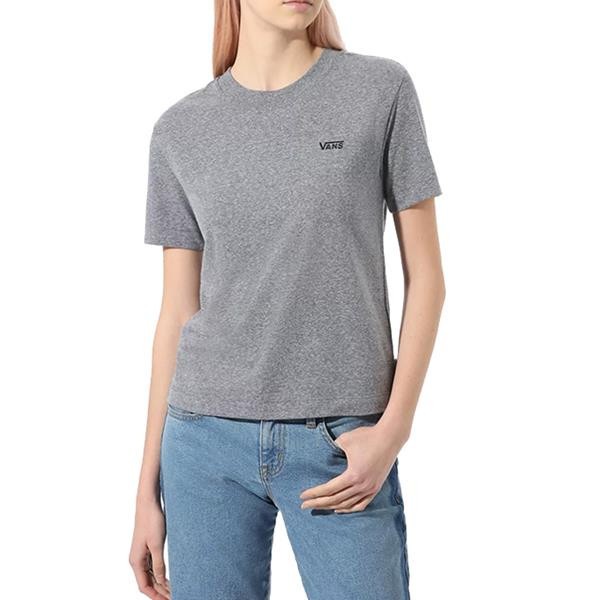 Футболка Vans Damenkleidung VN0A4MFL02F1 WM JUNIOR в обтяжку Grau 4890₽