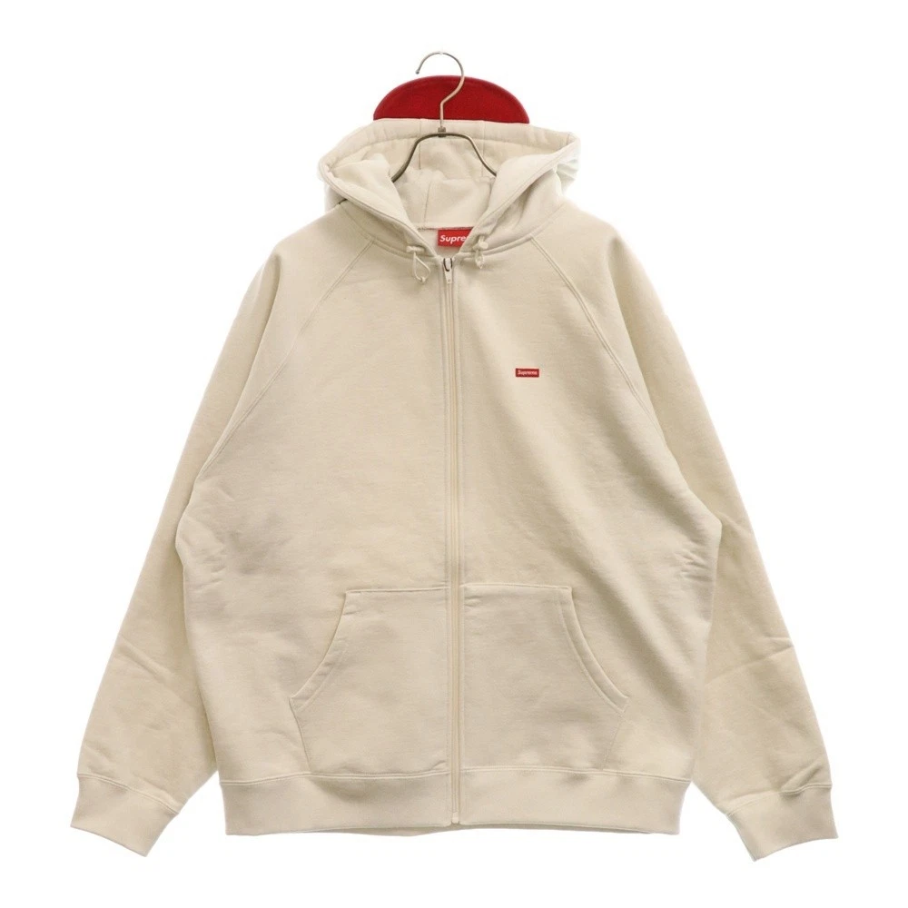 Sweat à capuche zippé Supreme 22AW bord petite boîte logo sweat à capuche