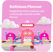 Vegan Vanilla Mini Marshmallows 1Kg - Gelatine & Gluten Free Sweets