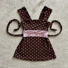 Womens Y2K Coquette Fairycore Cami Top Bow Lace Ruffle Aesthetic Tank S-XL