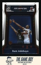 2020-21 Donruss Optic Air Defense #2 Bam Adebayo Miami Heat