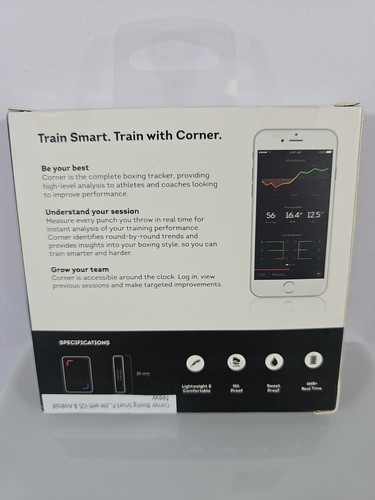 Corner Boxing Smart Punch Tracker Measure Accurate Punch Count, Speed & Power - Picture 2 of 2