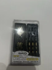 HALEX Matchplay Black Coated Brass Soft Tip Dart Set Carrying Case