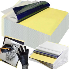 Tattoo Transfer Paper A4 Stencil Carbon Thermal Tracing Copy Sheets 5-100 Pcs