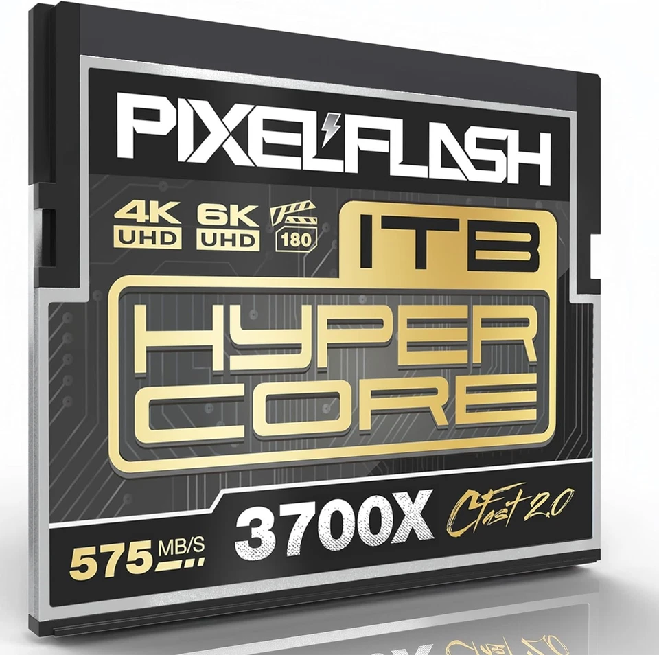 Tarjeta HyperCore 1 TB CFast 2.0 - 575 MB/s, video cinematográfico DSLR Foto 3 de 4