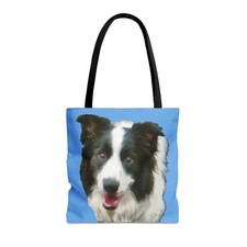 Stunning Border Collie 'Archie' Tote Bag