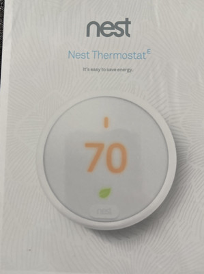 Nest Thermostat E - White (T4000ES) NEW
