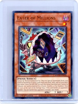 Eater of Millions 1st Edition Rare Maximum Gold MAGO-EN126 LP