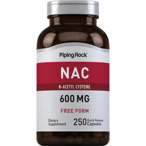NAC N Acetil Cisteina 600mg 250tabs precursor del GLUTATION,SISTEMA INMUNOLÓGICO